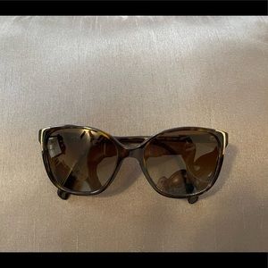 Prada Havana Sunglasses. Polarized. Gently worn, light scratches.